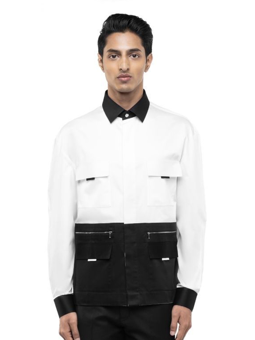 

SDS By Kushal Shah Men Smart Opaque Party Shirt, White