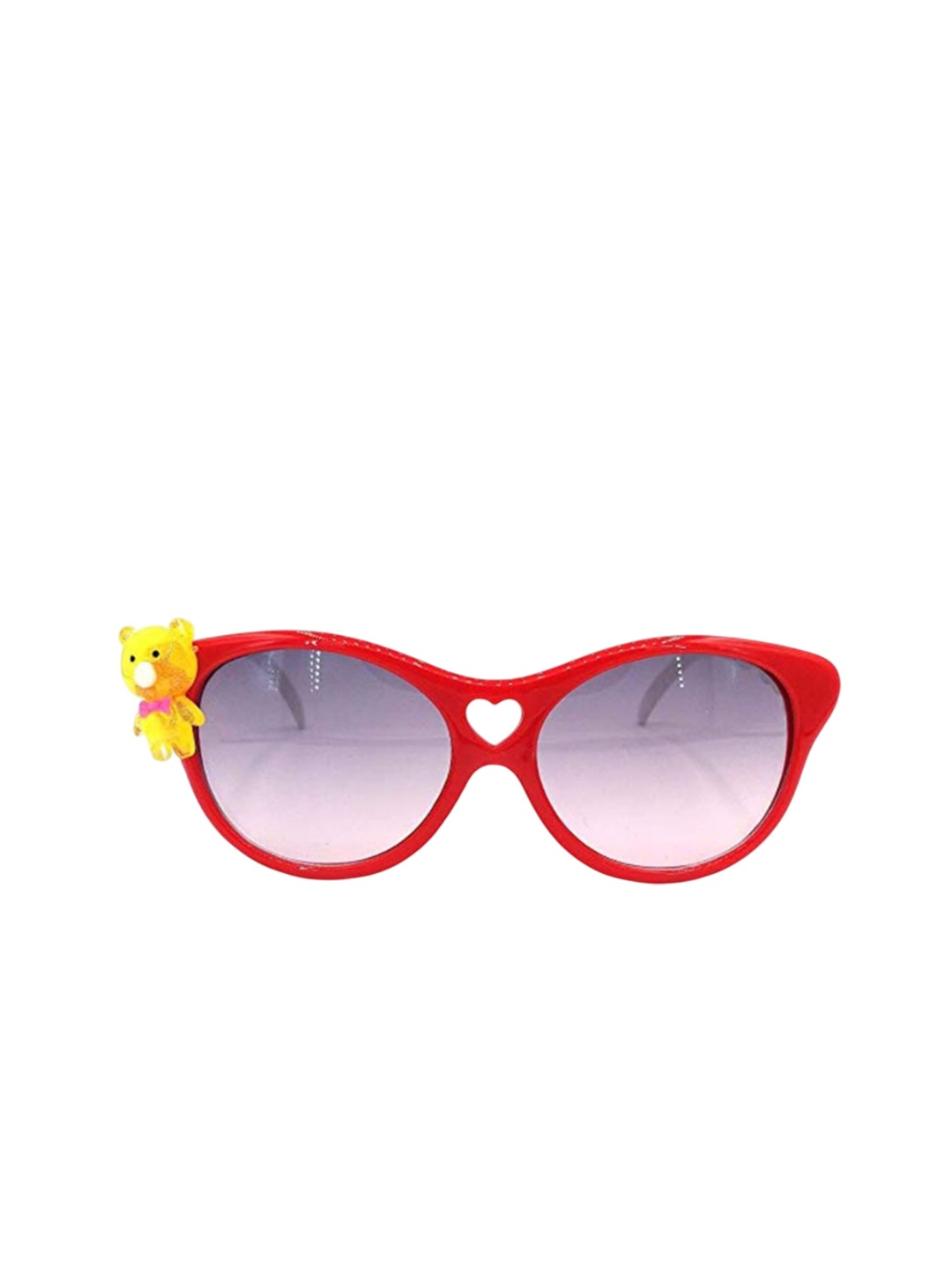 

SHOP FRENZY Unisex Kids Cateye Sunglasses with UV Protected Lens, Black