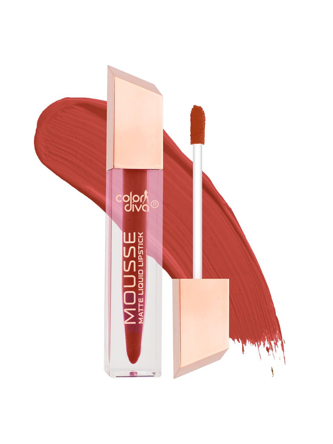 

Color Diva Mousse Superstay 14 hr Matte Liquid Lipstick- 5.5 ml- Rustique Mousse-127, Brown