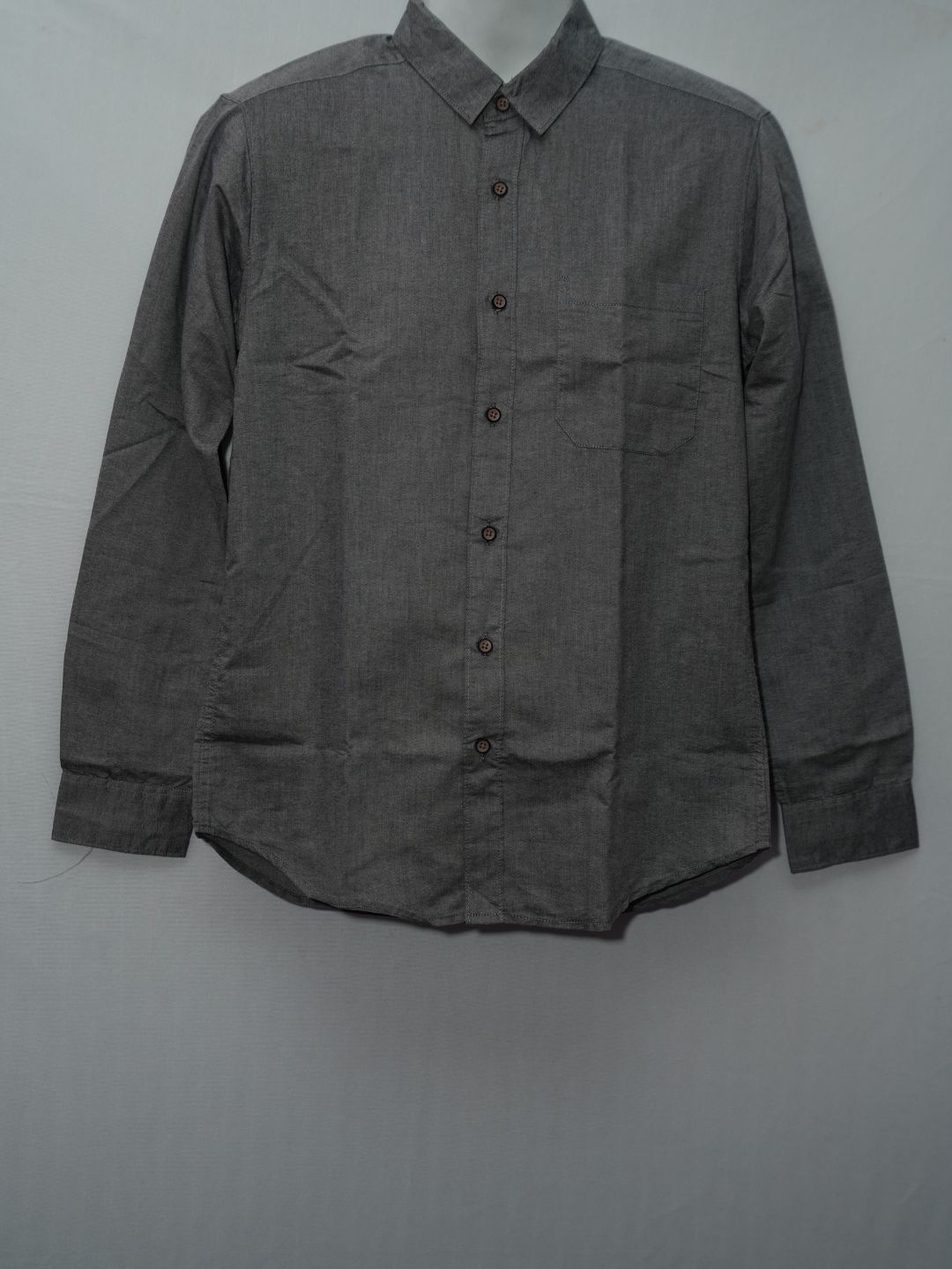 

ZENZAAI Men Comfort Opaque Checked Casual Shirt, Grey