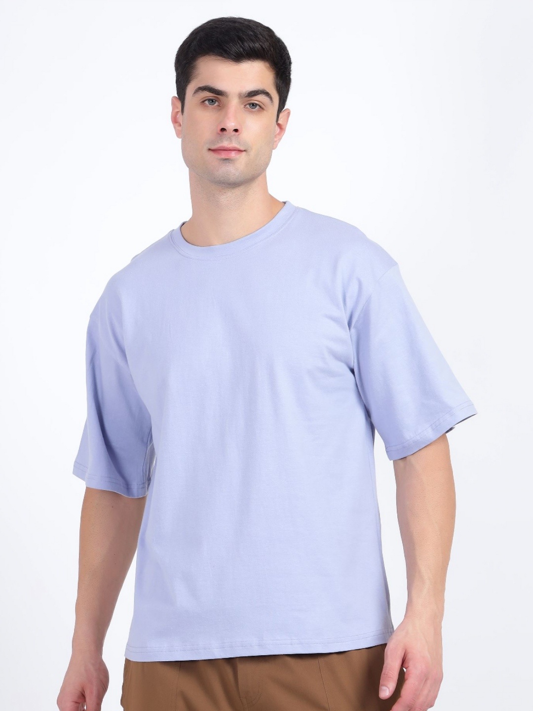 

CODE OF HONOUR Men Printed Pockets T-shirt, Lavender