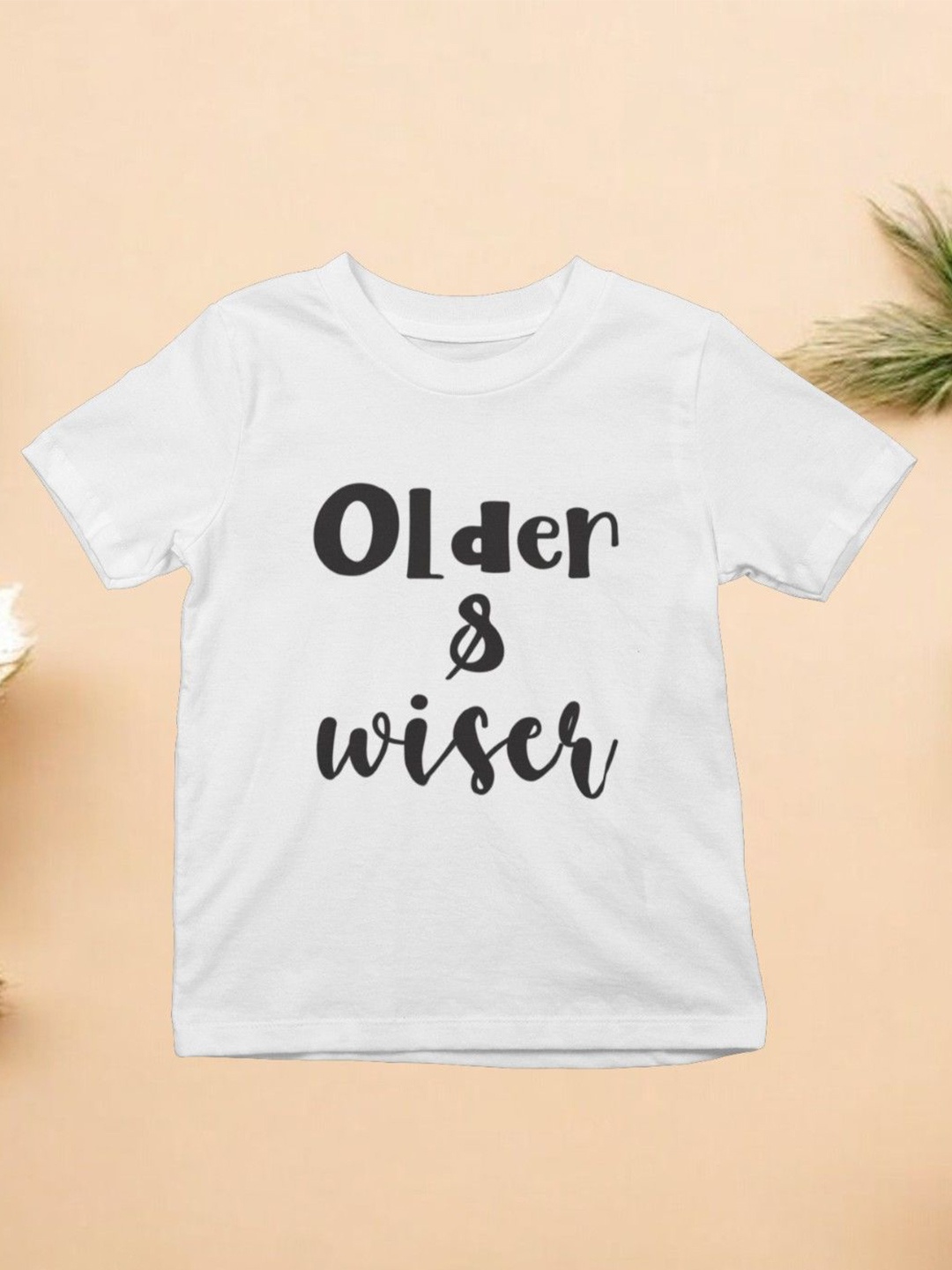 

YK X First Laugh Typography Printed T-shirt, White