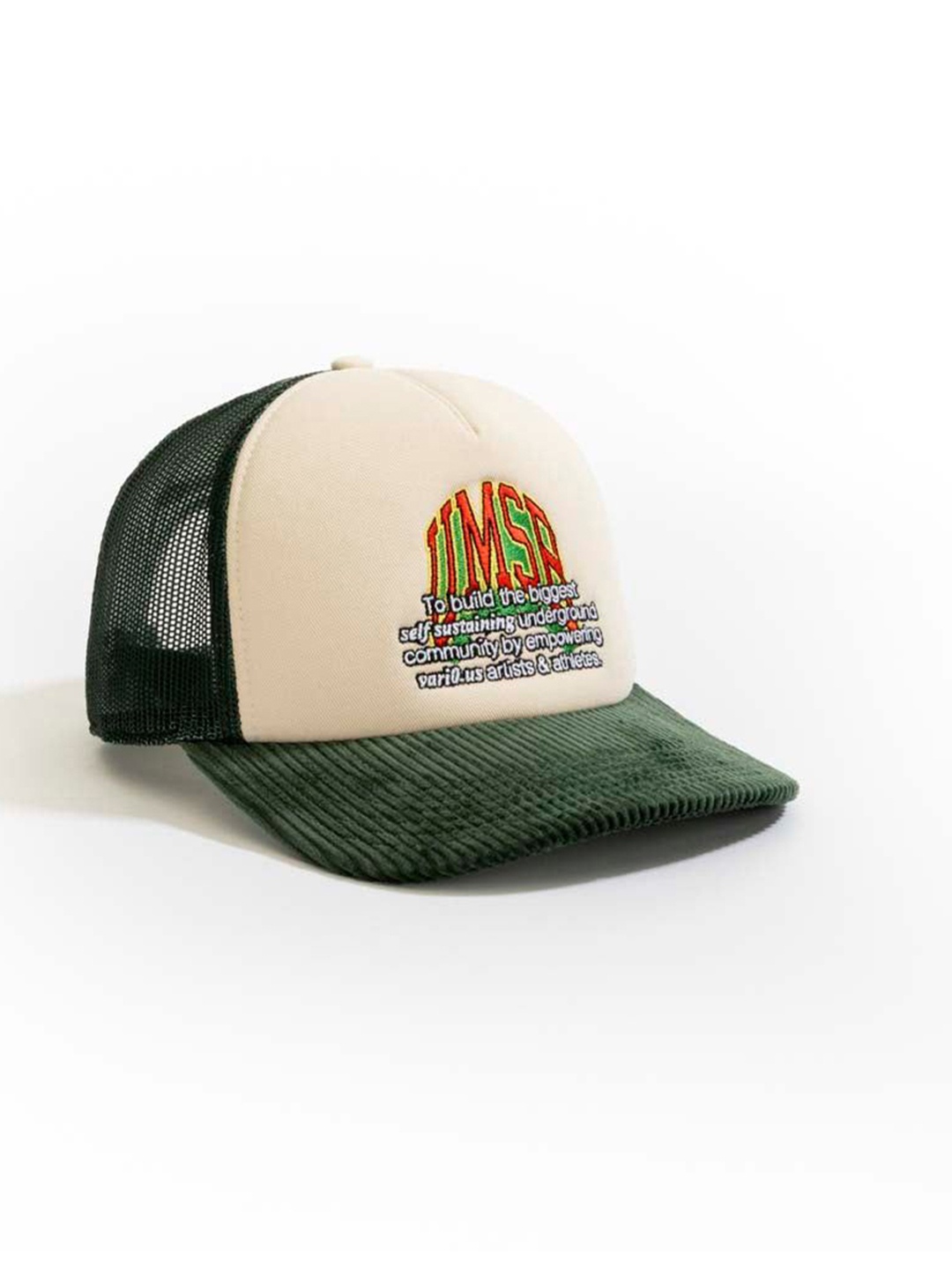 

Urban Monkey Steezy Unisex Baseball Cap, Cream
