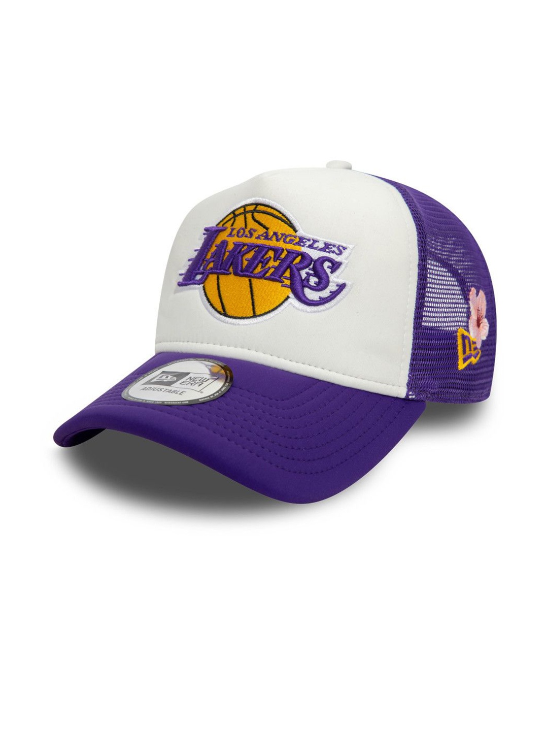 

New Era Men Embroidered Los Angeles Lakers Baseball Cap, Purple