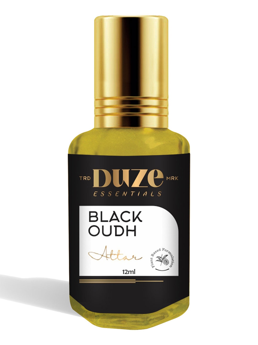 

Duze Essentials Black Oudh Alcohol Free & Long Lasting Attar - 12 ml, Brown