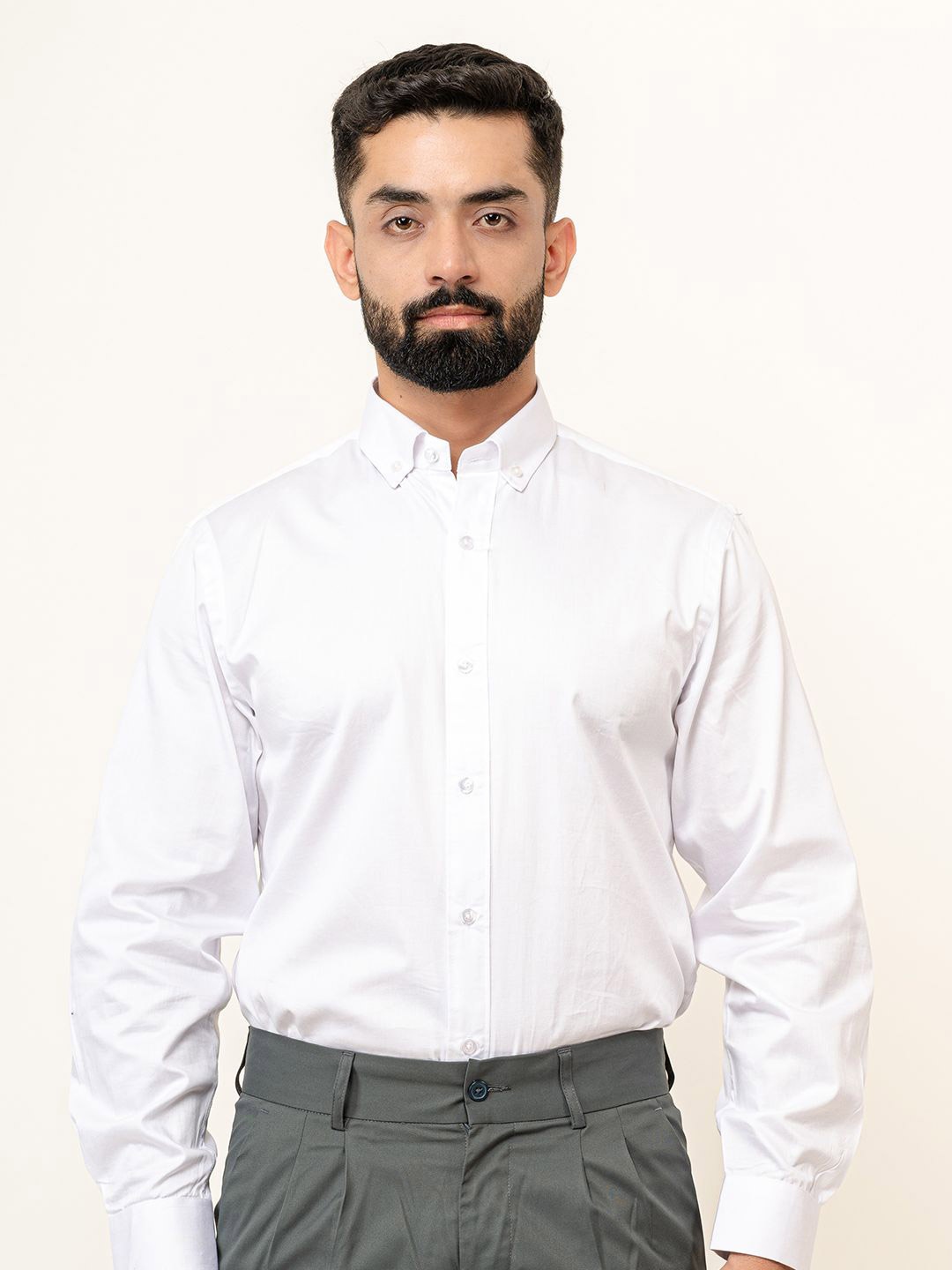 

Tistabene Men Opaque Casual Shirt, White
