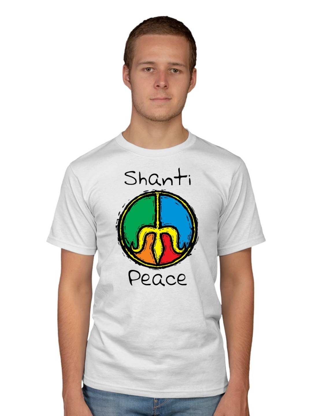 

Tantra Men Printed T-shirt, White