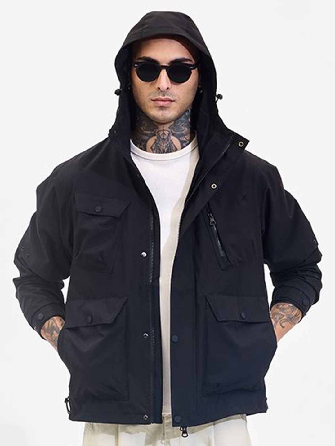 

Snitch Men Bomber Jacket, Black