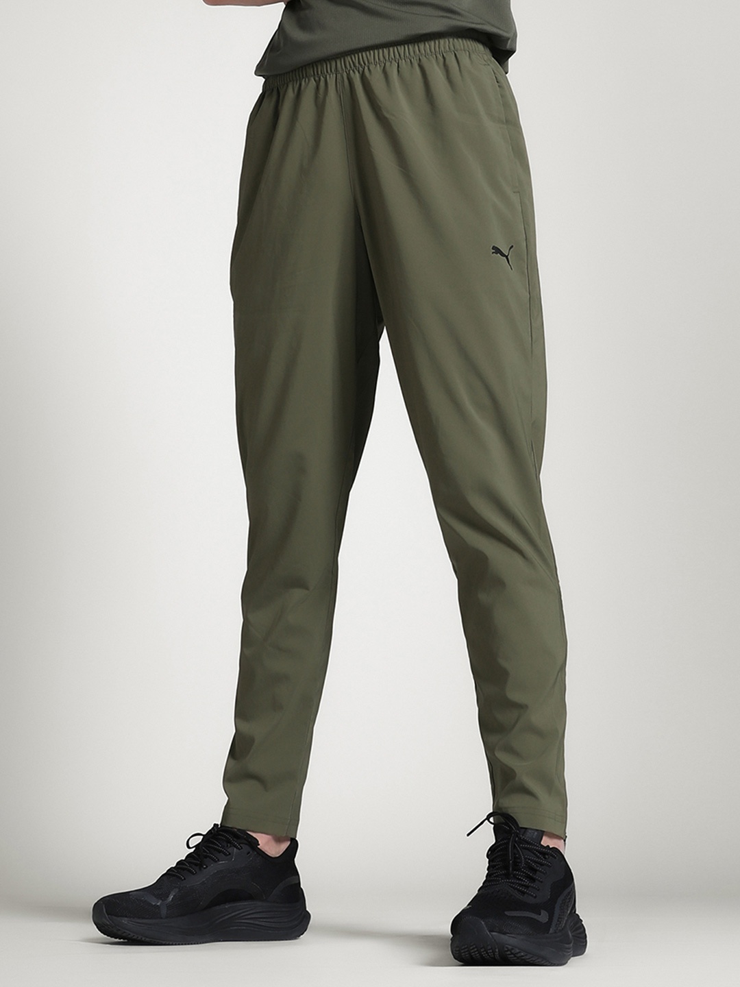 

Puma Train All Day Men Woven Tapered Training Pants, Green