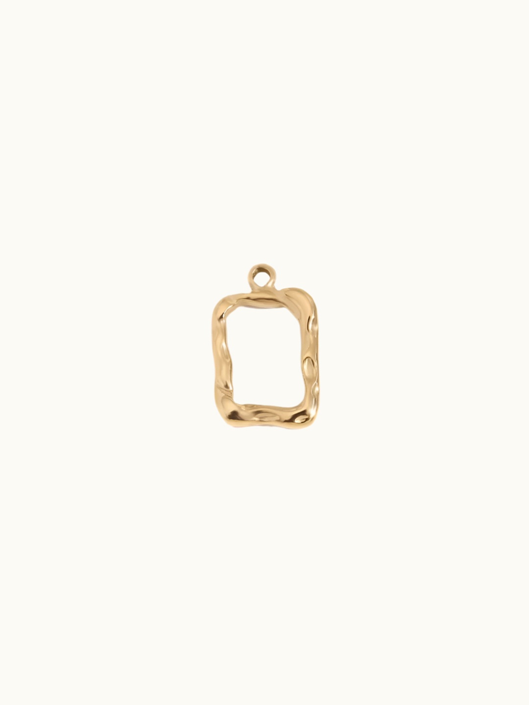 

Zaisha Stainless Steel 18K Gold Plated Trunk Charm