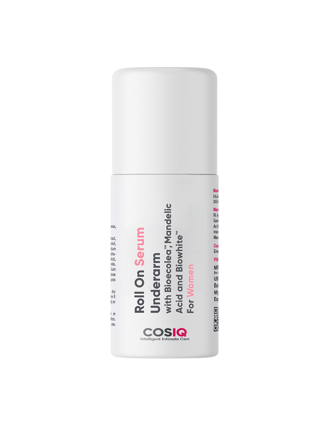 

CosIQ Brightening Underarm Roll On Serum - 40 ml, White