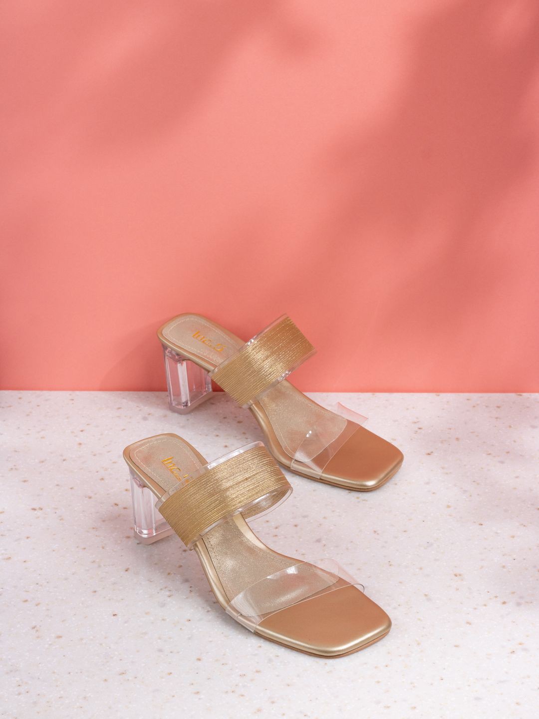 

Inc 5 Party Block Sandals, Transparent