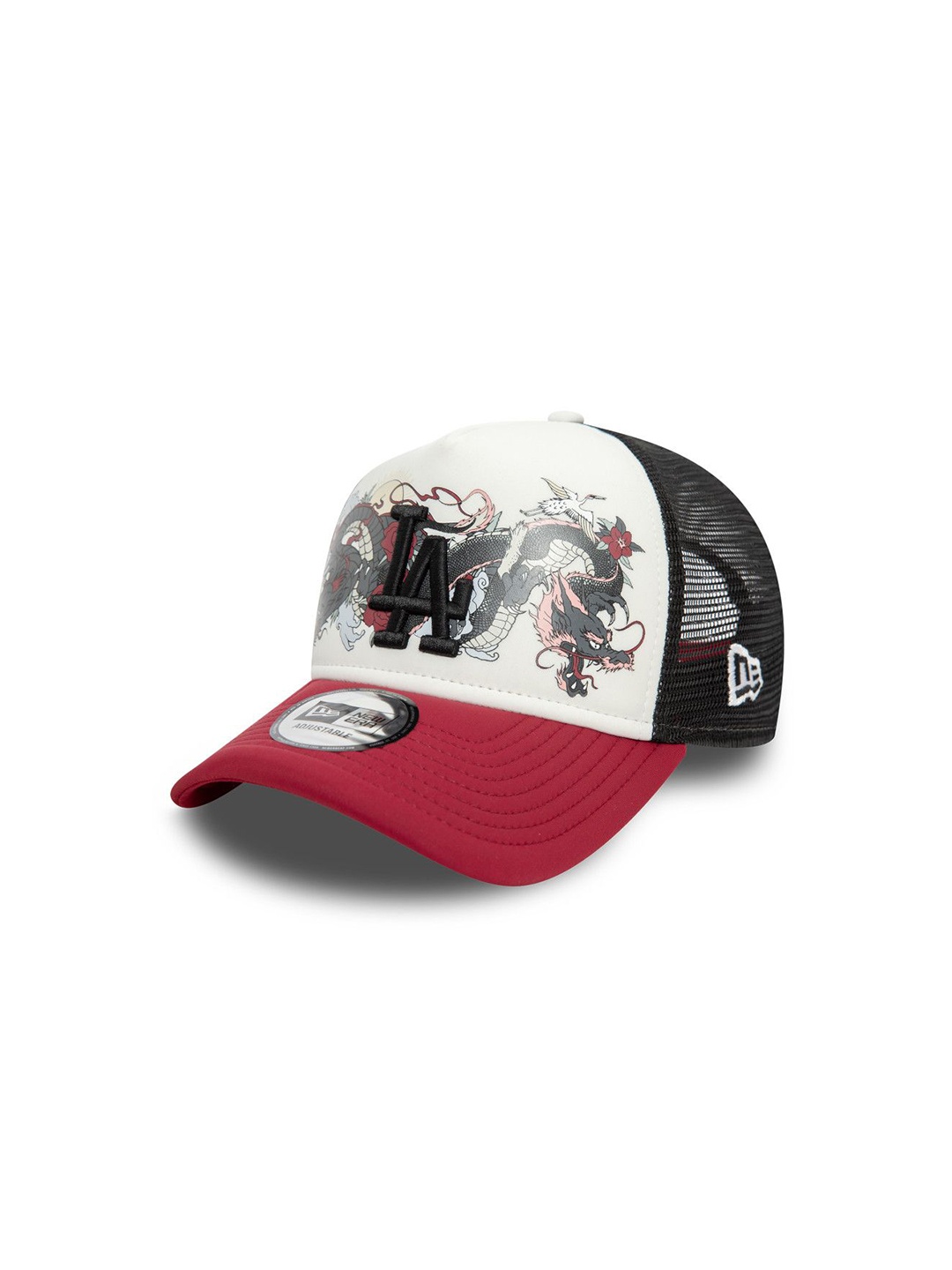 

New Era Men Printed Baseball Cap, White