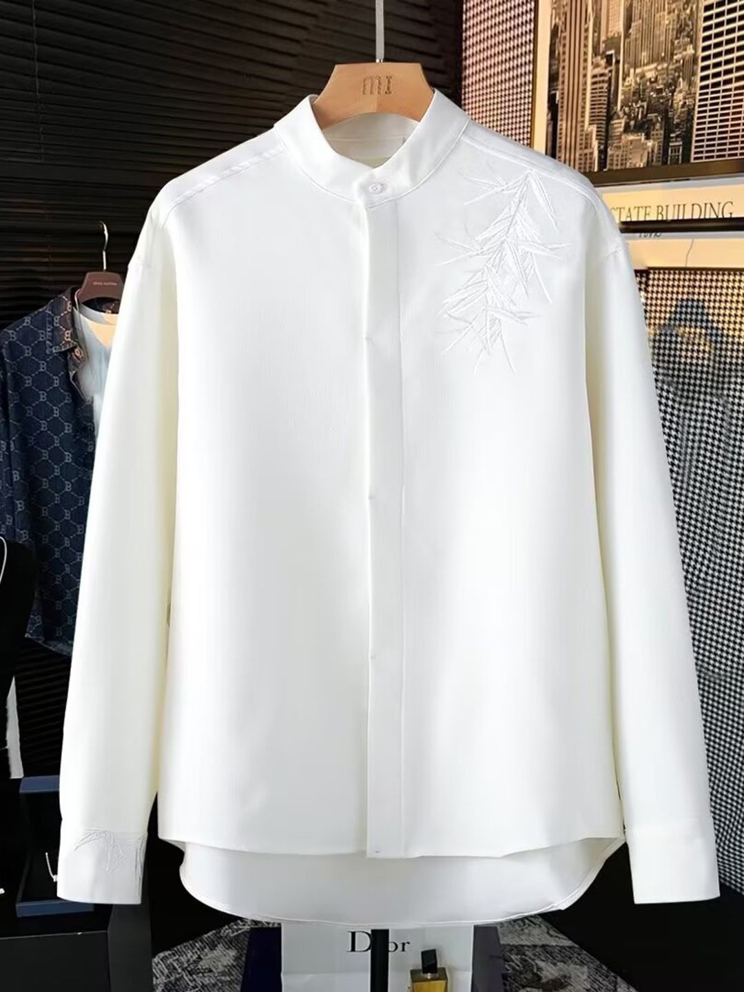 

Mast & Harbour Men Opaque Casual Shirt, White