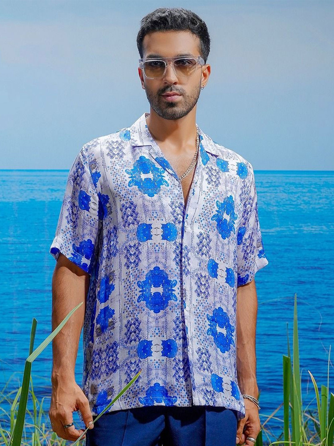 

ASUKA Men Floral Opaque Printed Casual Shirt, Multi