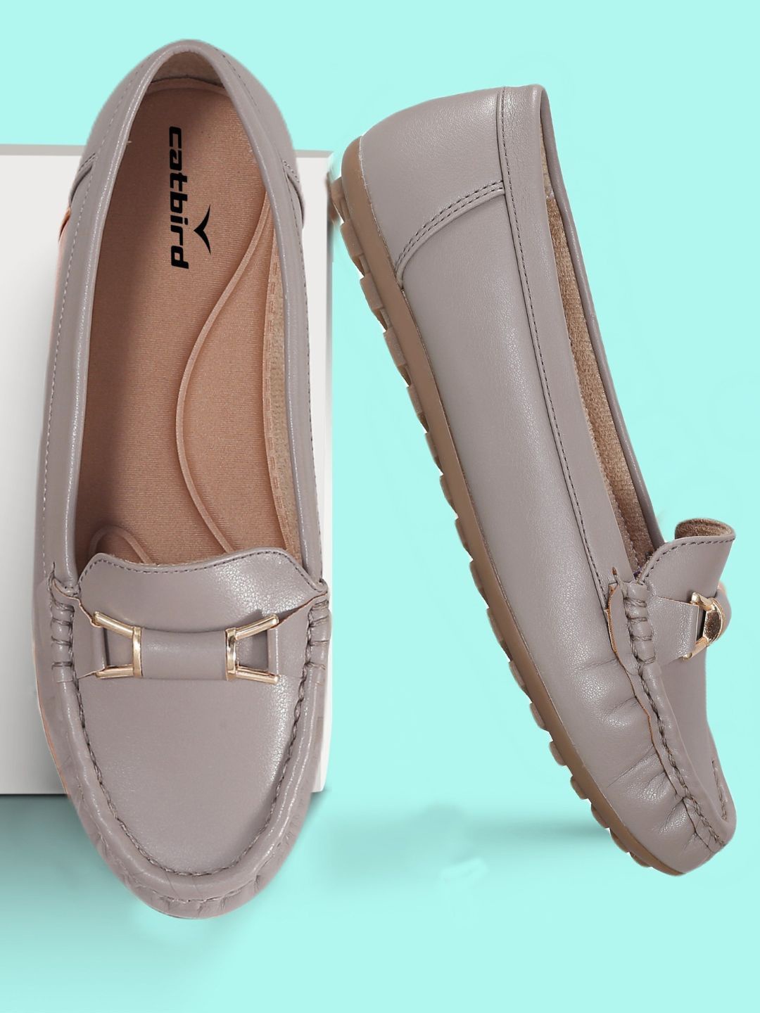 

CATBIRD Women Lightweight Loafers, Taupe