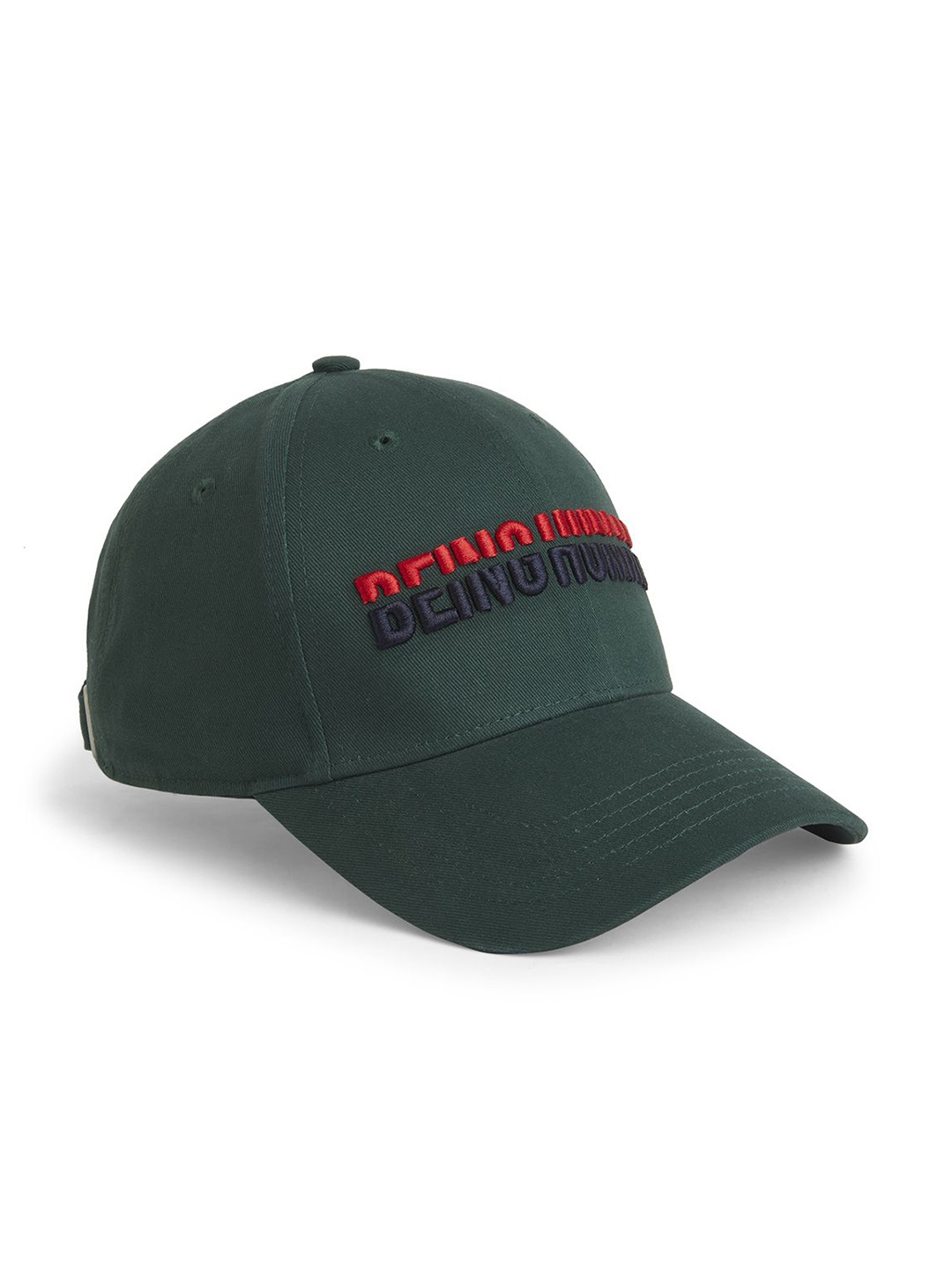 

Being Human Men Embroidered Baseball Cap, Green