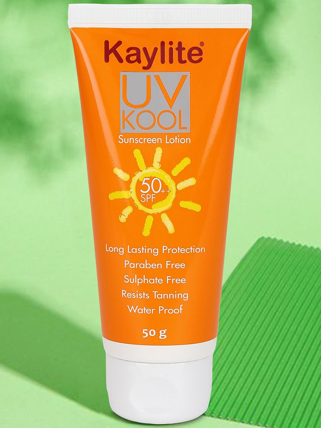 

Kaylite Set Of 3 UV Kool Sunscreen Lotion With SPF 50++ For Sun Protection- 50 g Each, Orange