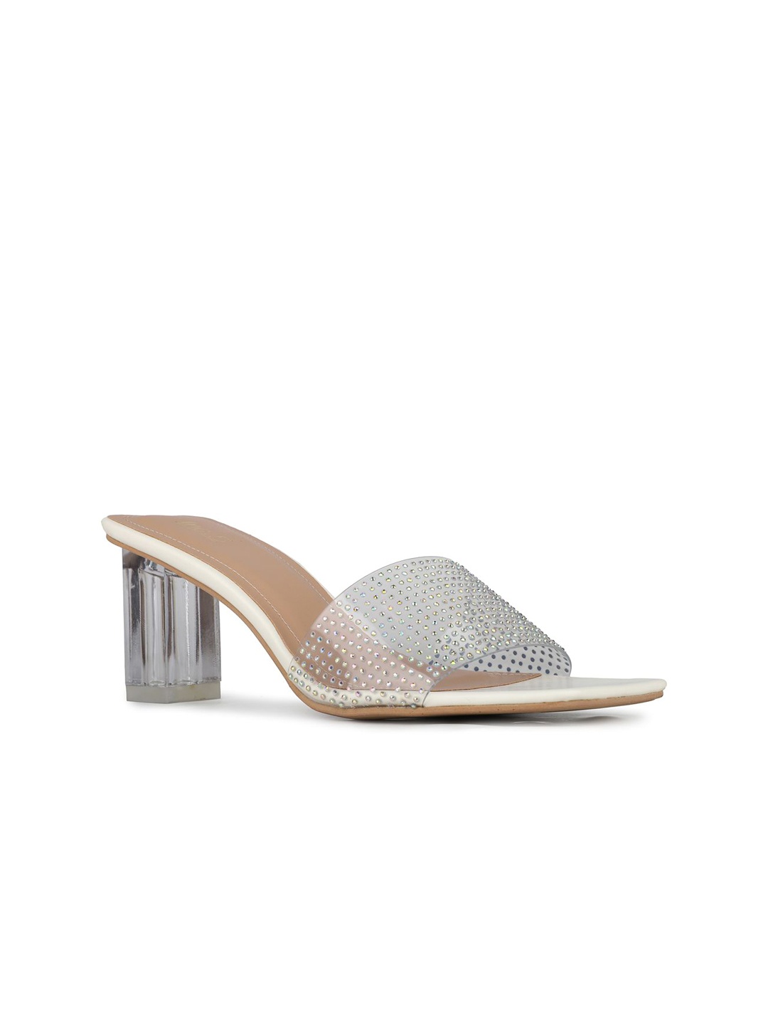 

Inc 5 Party Block Sandals, Transparent