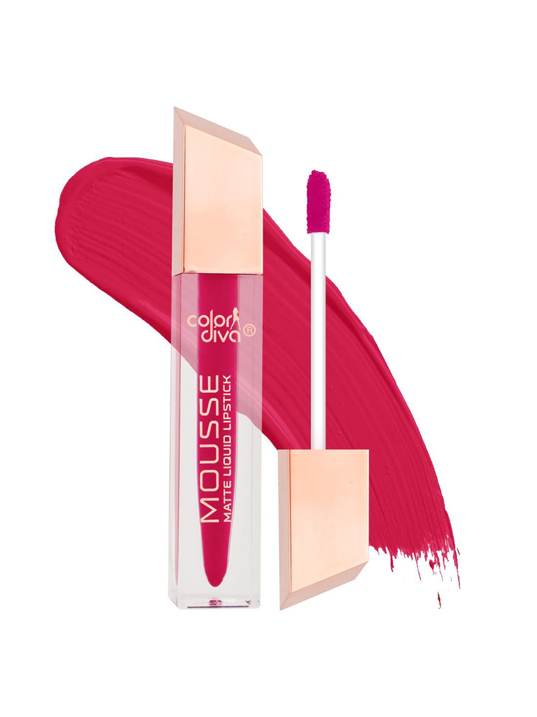 

Color Diva Mousse Superstay Matte Liquid Lipstick- 5.5 ml- Rosette Mousse- 118, Pink