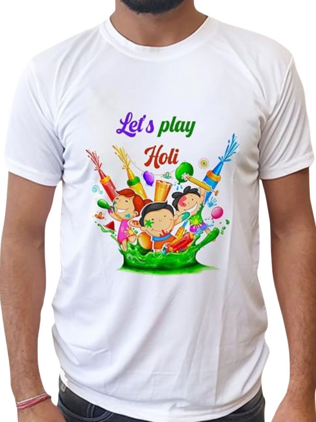

ZEFFIT Men Printed T-shirt, White
