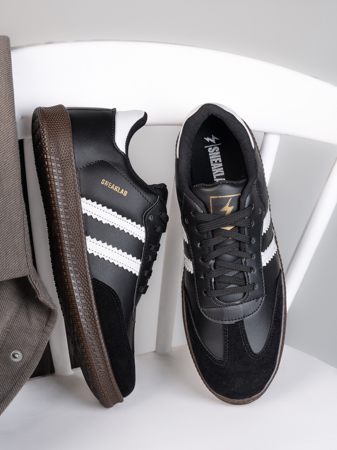 

SNEAKLAB Men Sneakers, Black