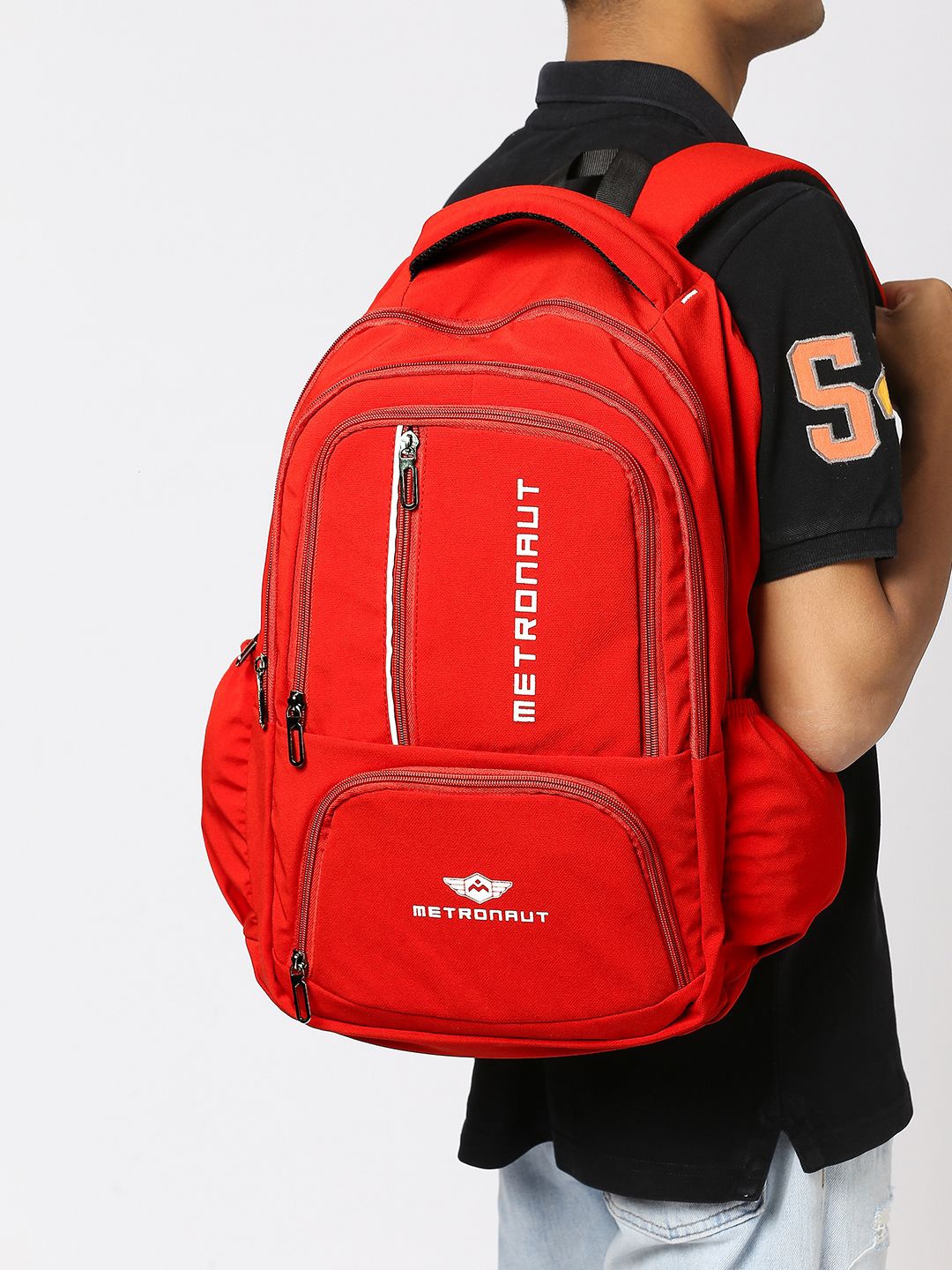 

Metronaut Unisex Backpack, Red