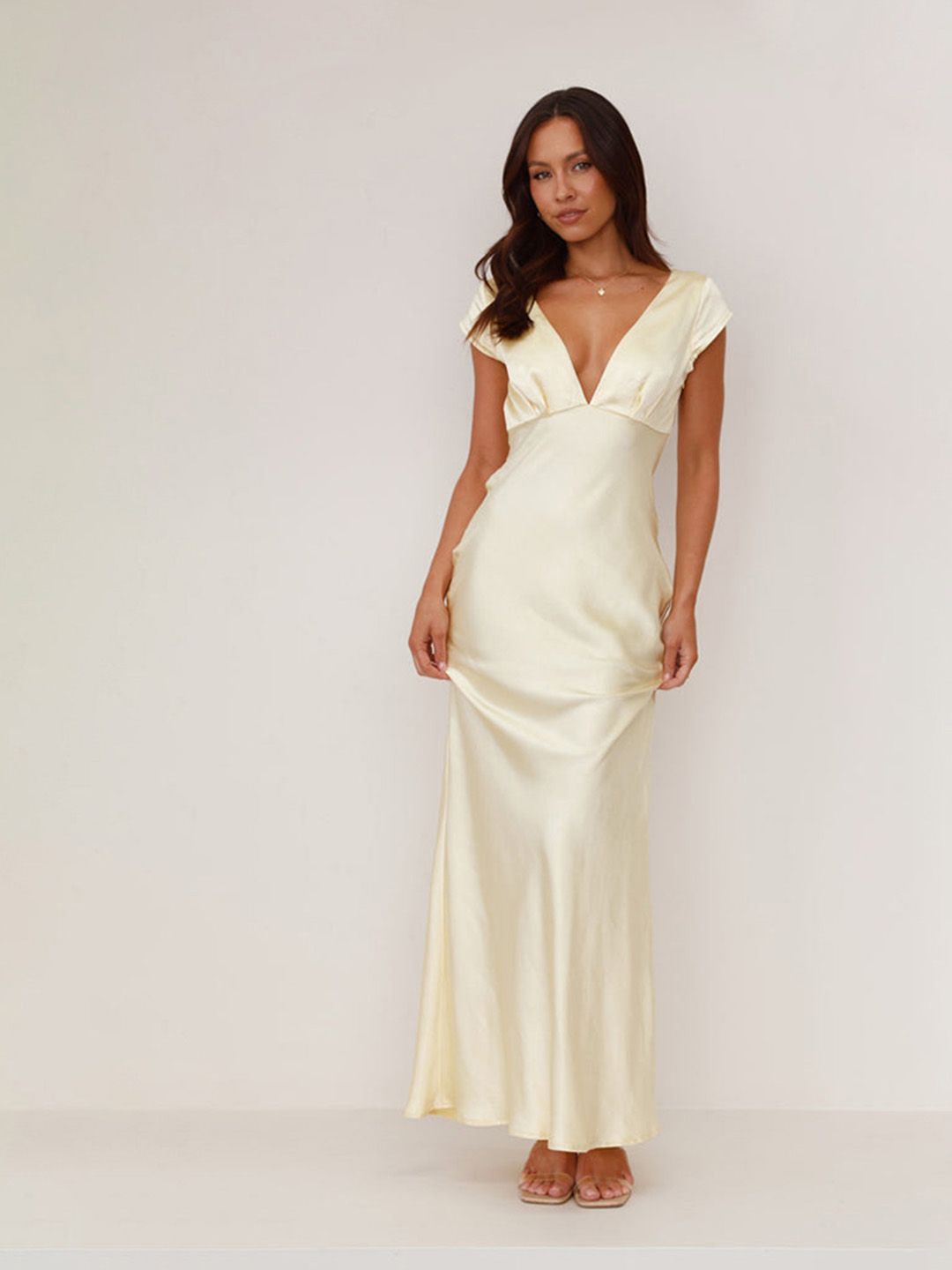 

JC Mode Maxi Dress, Yellow