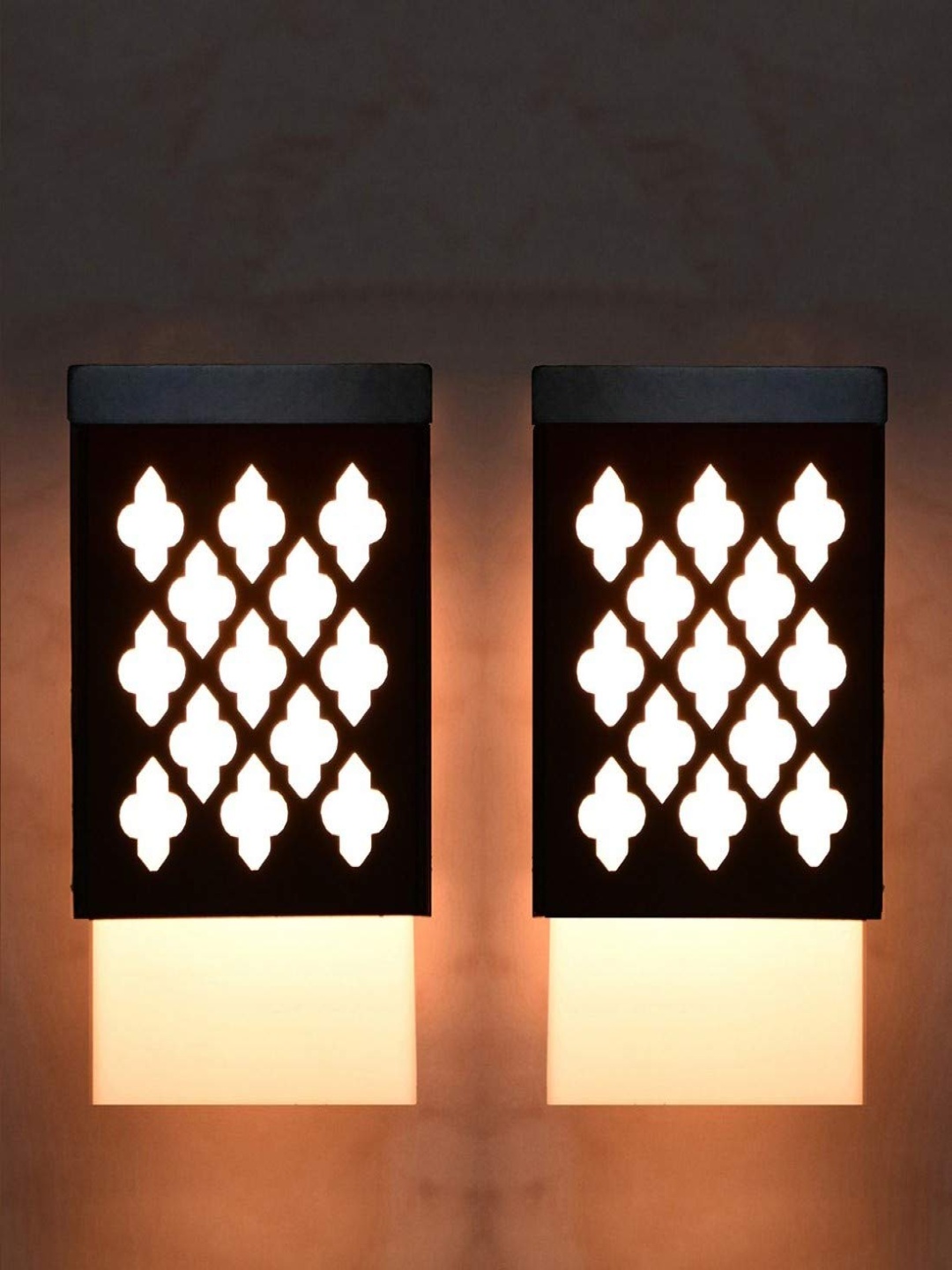 

Gojeeva Black & White 2 Pieces Printed Contemporary Ceiling Lamp