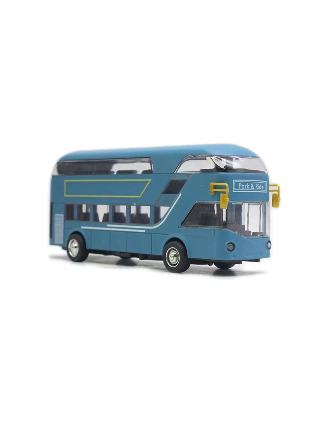 

UKAXA London Double Decker Bus Toy, Blue