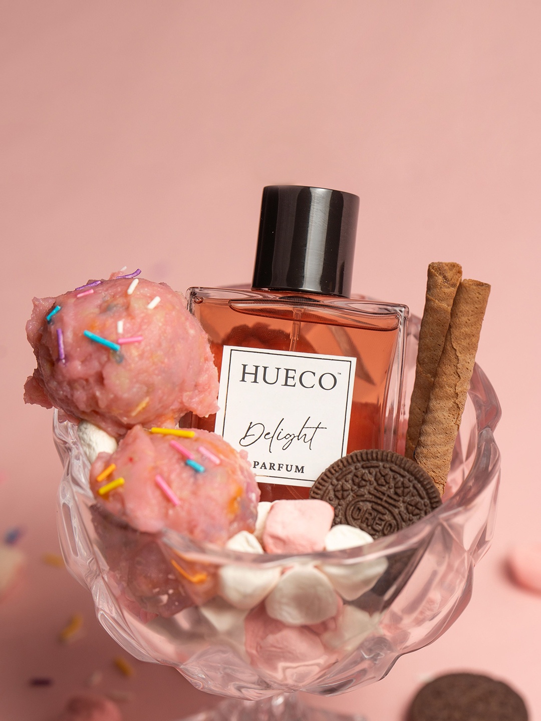 

HUECO Women Delight Long Lasting Eau de Parfum - 100 ml, Peach