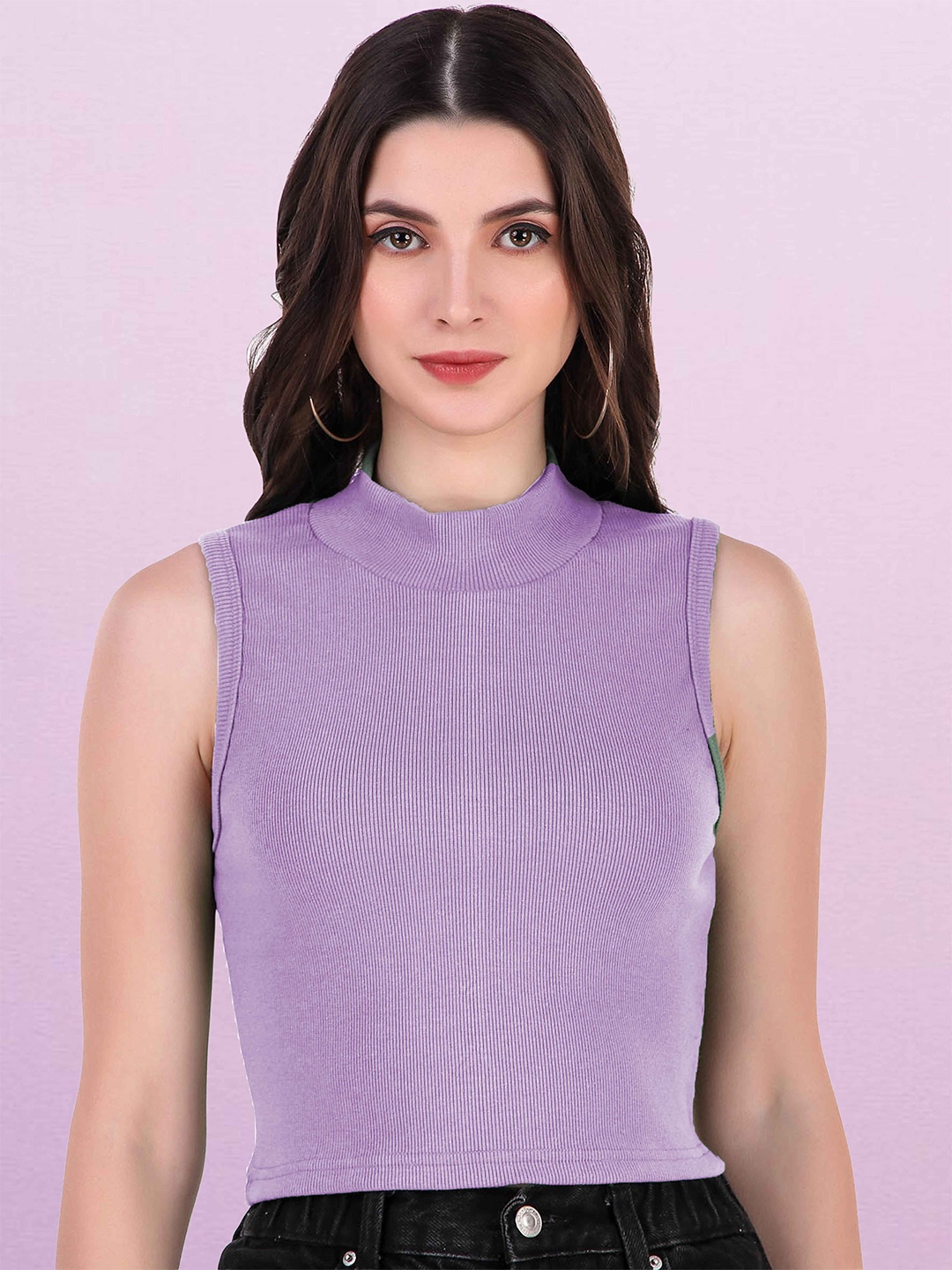 

Mast & Harbour Cotton Top, Lavender