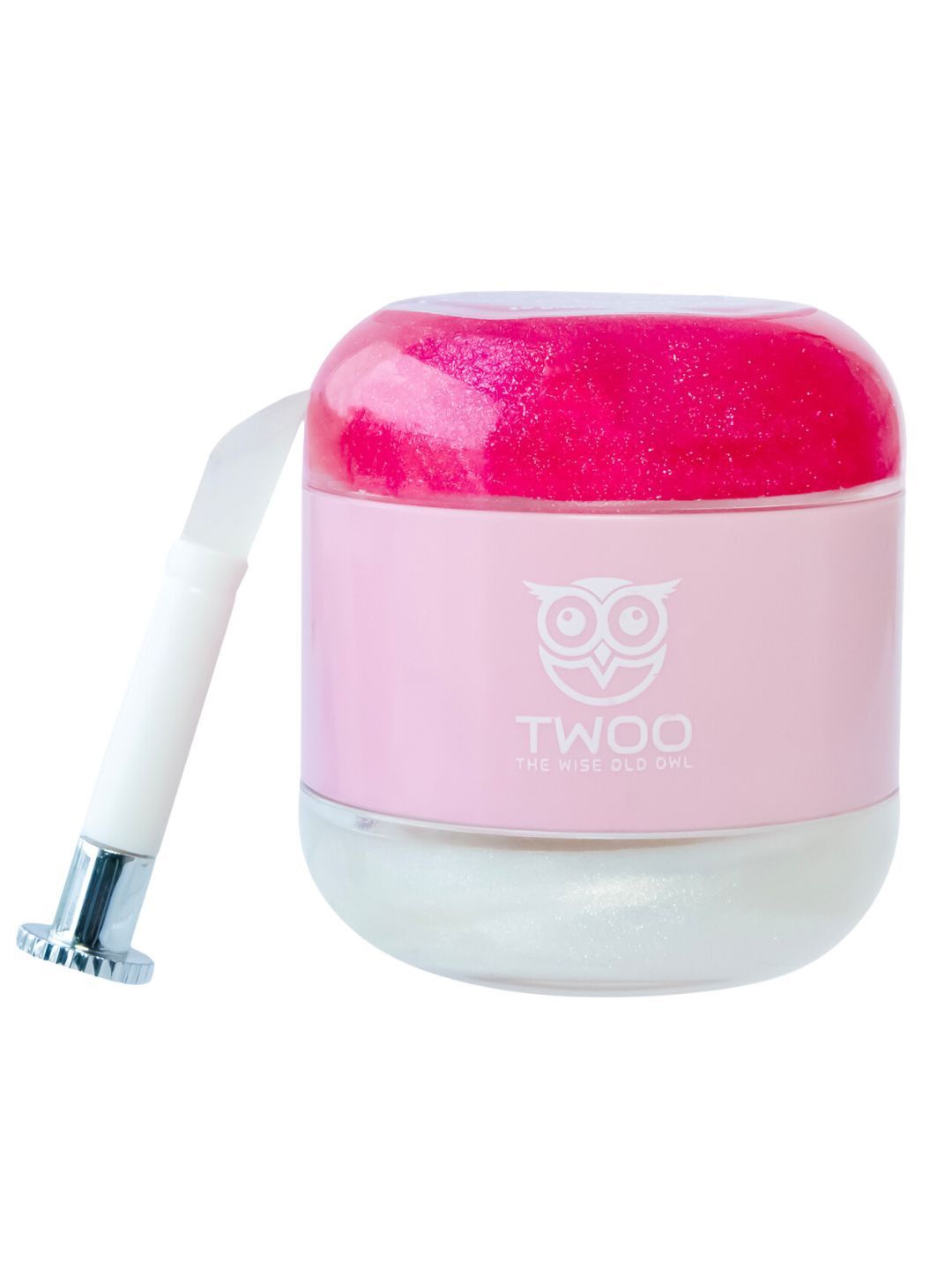 

TWOO The Wise Old Owl Lip Gloss- 10 g- Dual Shades, Pink