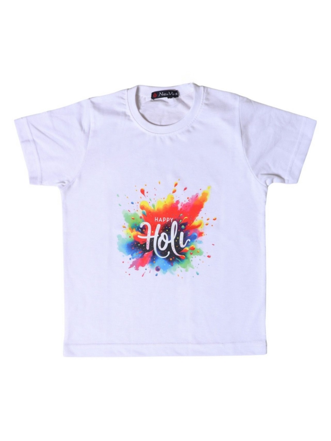 

NeuVin Kids Printed T-shirt, White