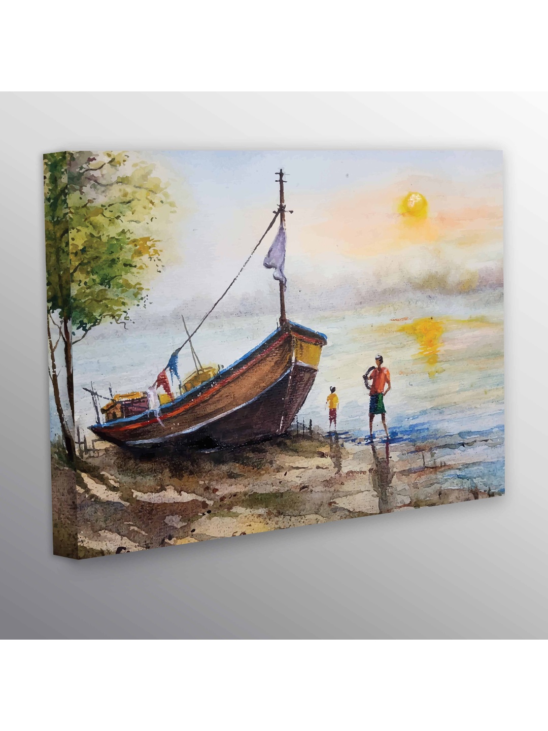 

CVANU Green & Green Canvas Painting Wall Art