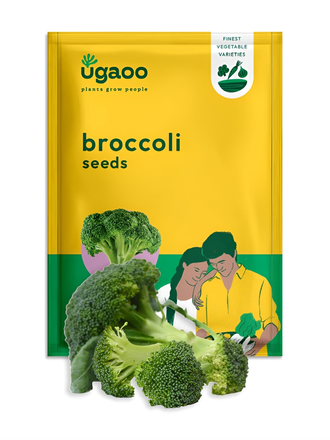

UGAOO Broccoli Seeds, Brown