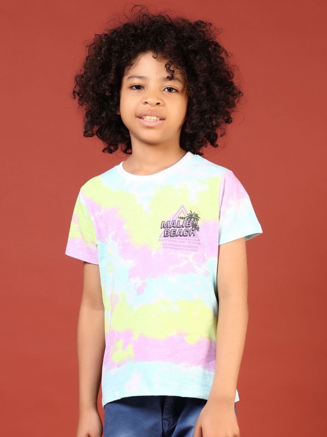 

V-Mart Boys Printed Pockets T-shirt, Blue
