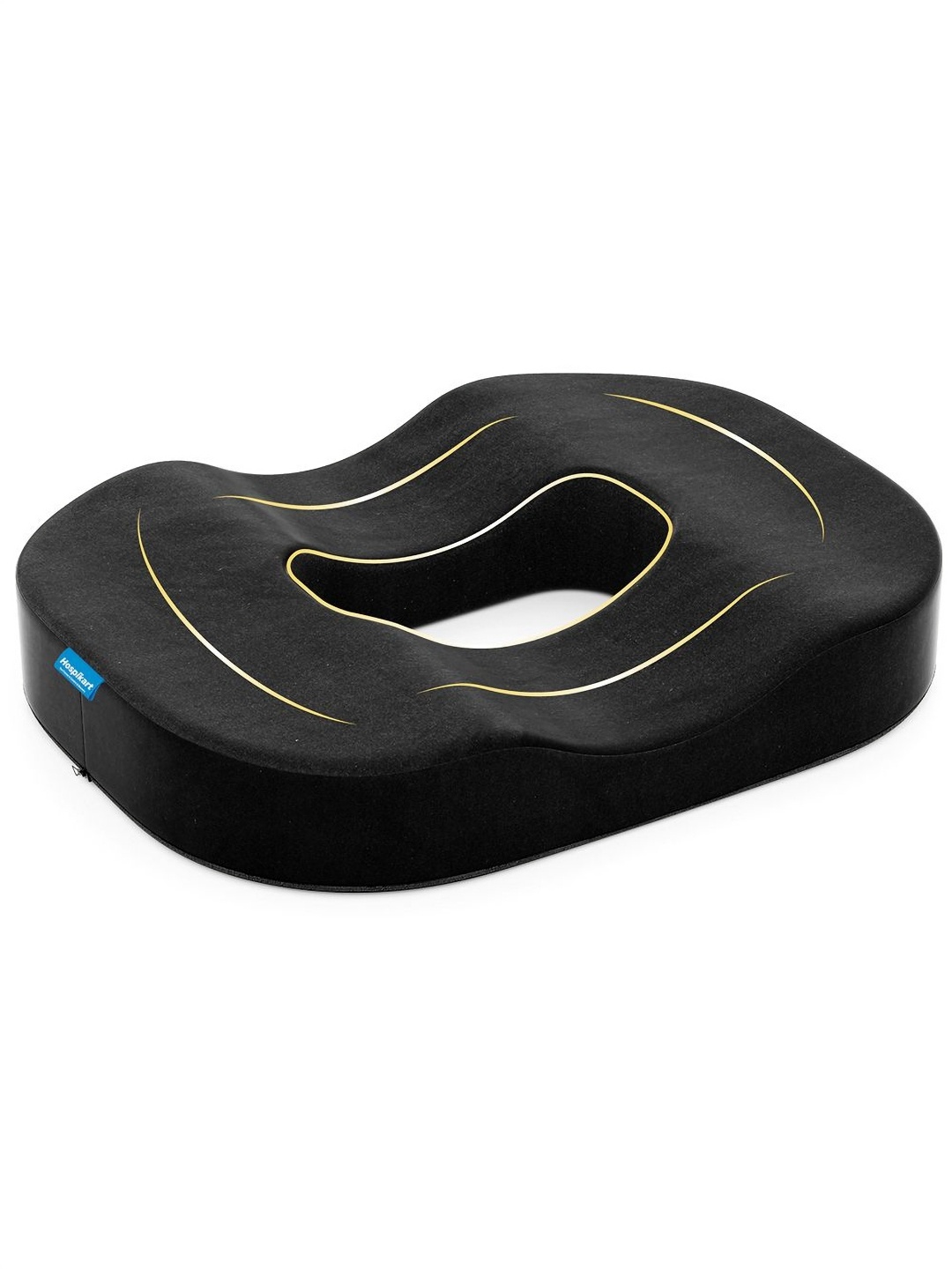 

HOSPIKART Black Memory Foam Seat Tailbone Cushion