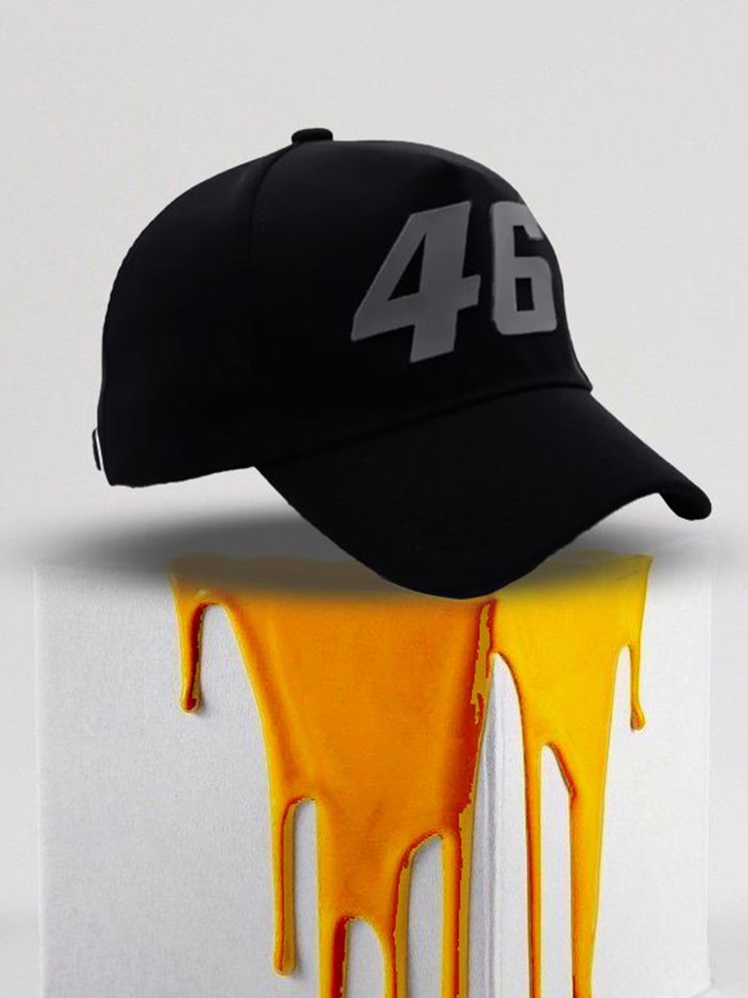 

ALAMOS Men Printed Baseball Cap, Black