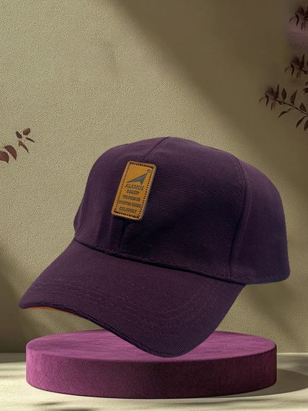 

ALAMOS Men Baseball Cap, Burgundy
