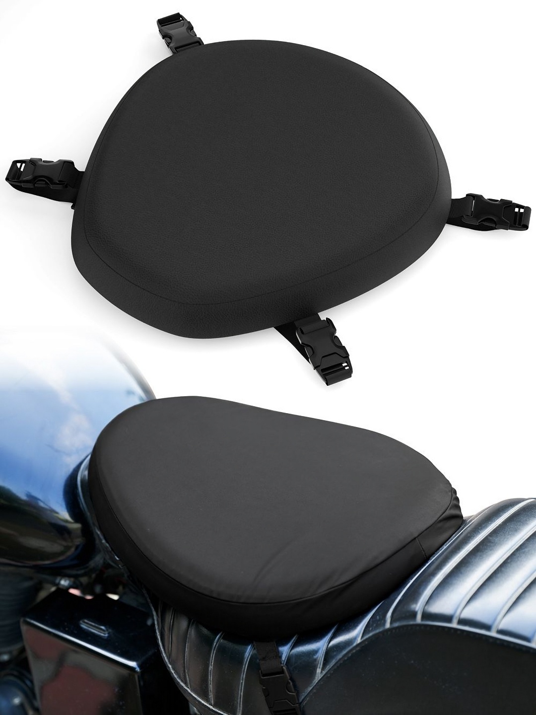

HOSPIKART Black Memory Foam Bike Seat Tailbone Cushion