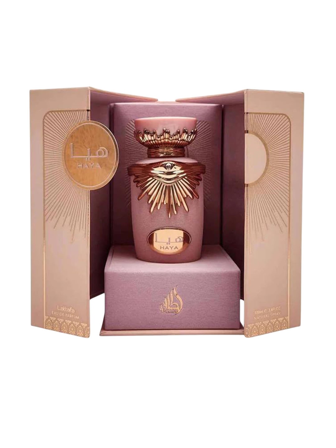 

Lattafa Haya Long Lasting Eau de Parfum - 100 ml, Pink