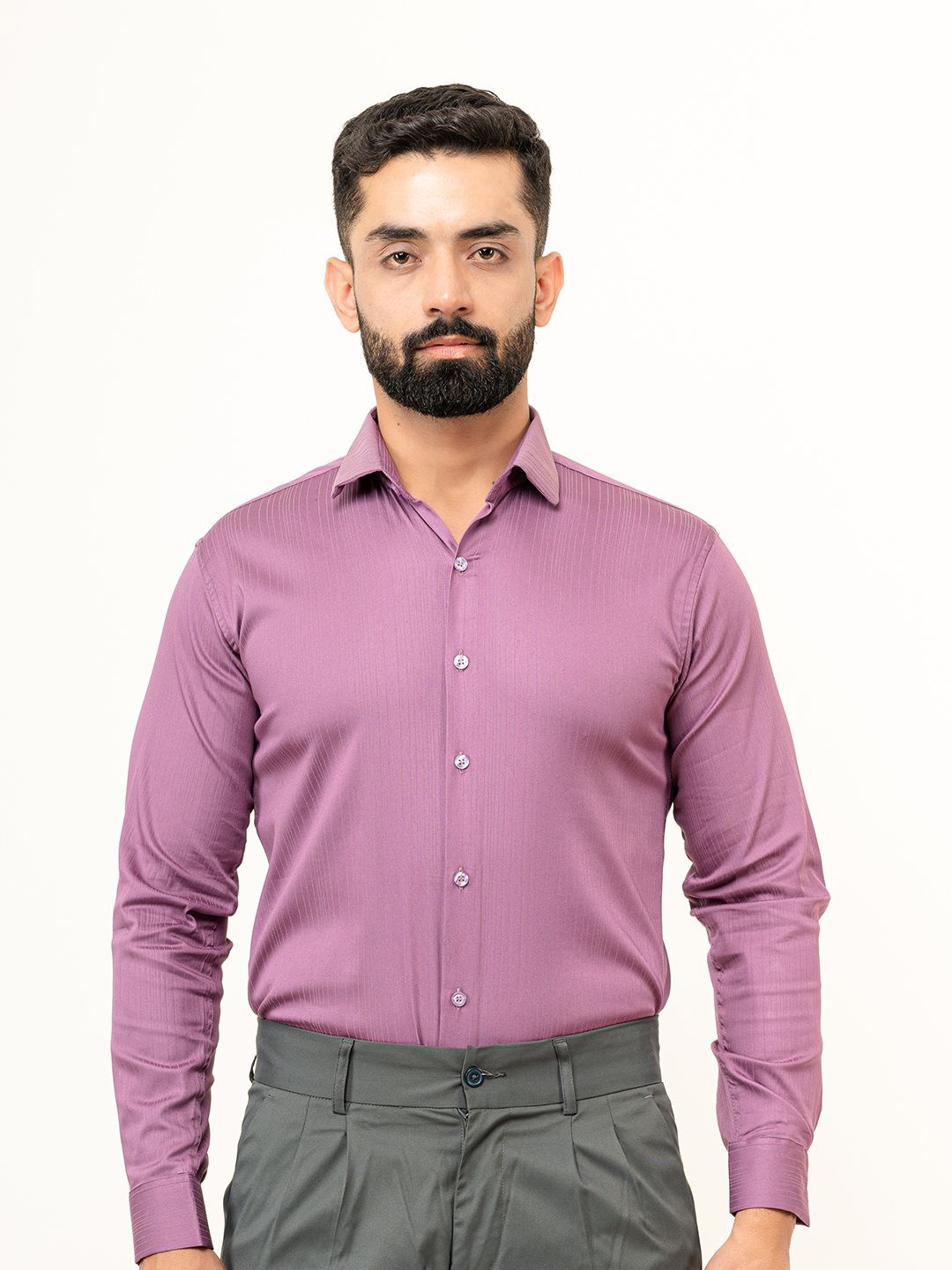 

Tistabene Men Opaque Casual Shirt, Purple