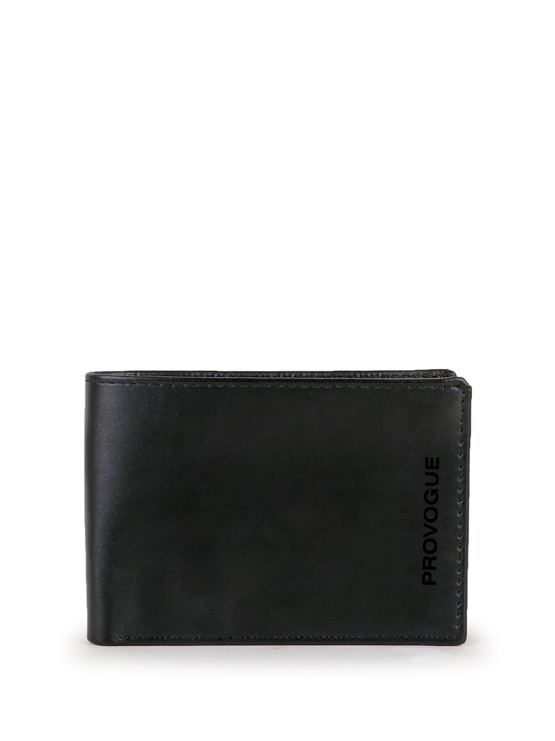 

Provogue Men PU Two Fold Wallet, Black