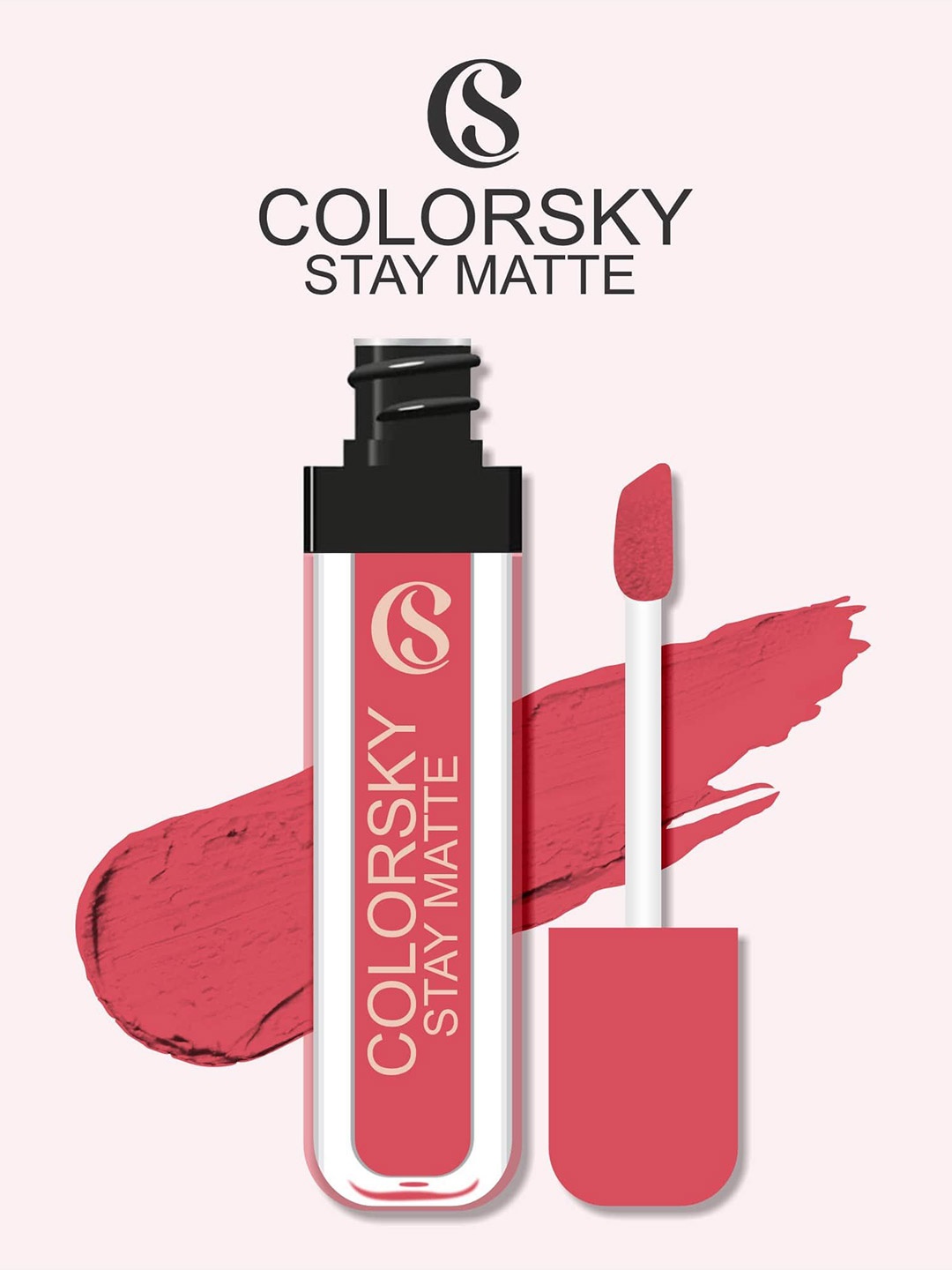 

COLORSKY Stay Matte Set Of 10 long Lasting Liquid Lipstick 2.5 ml Each, Brown
