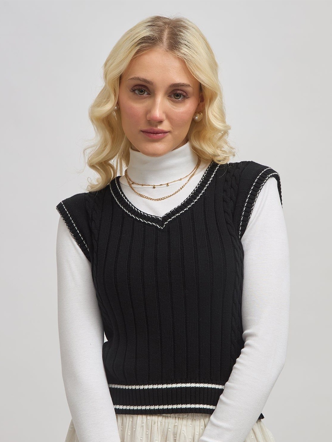 

Virgio Cotton Top, Black