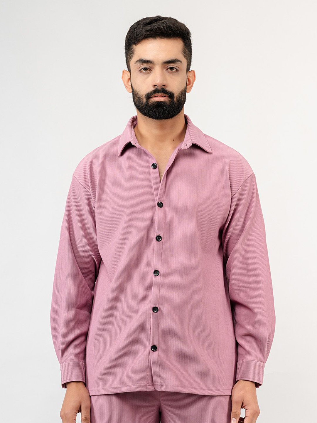 

Tistabene Men Opaque Casual Shirt, Pink
