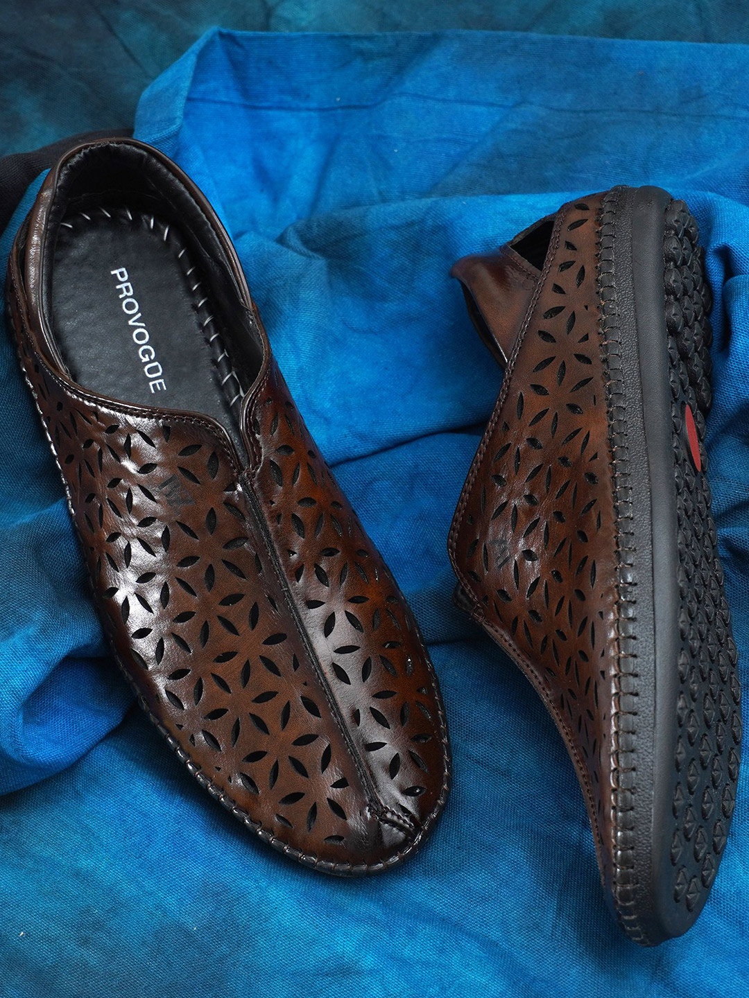 

Provogue Men Shoe-Style Sandals, Brown