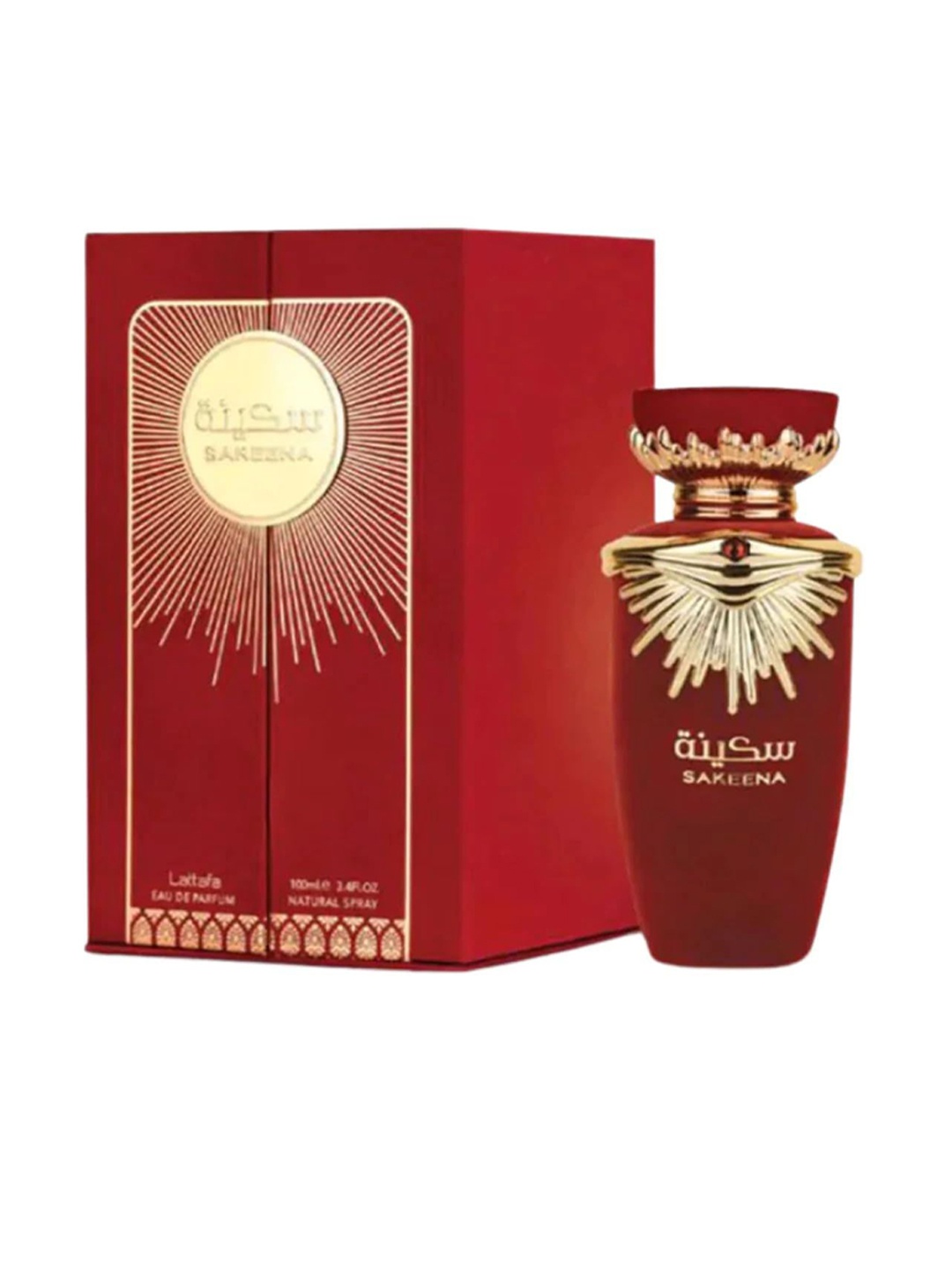 

Lattafa Sakeena Long Lasting Eau De Parfum - 100 ml, Red