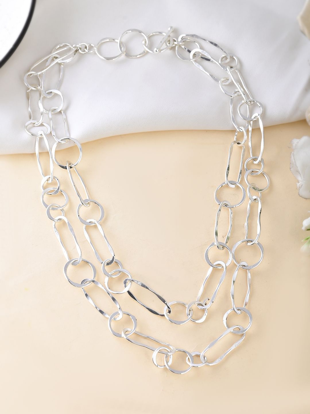 

RICHEERA Silver-Plated Necklace